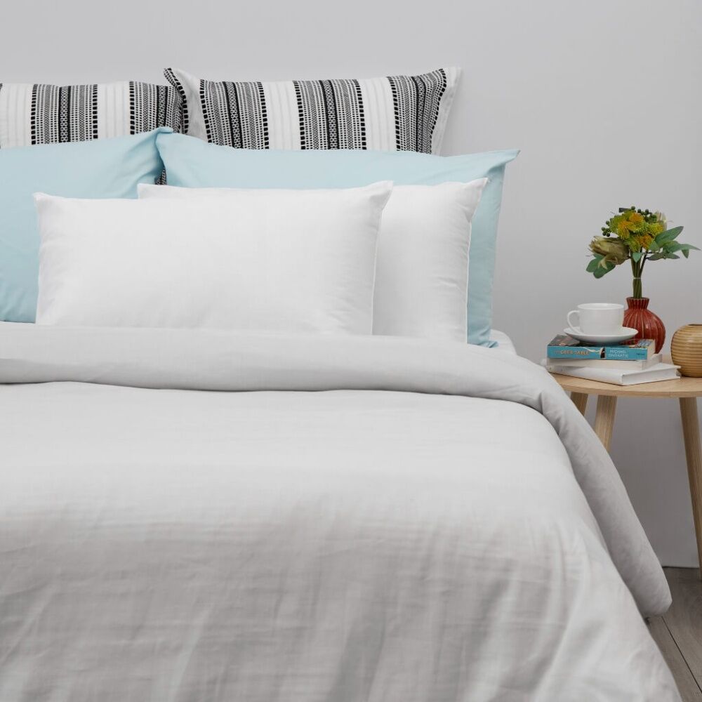 Tontine Easy Care Firm Sleeping Comfort Support Bed Soft Pillow White (2 Pieces) — image 2