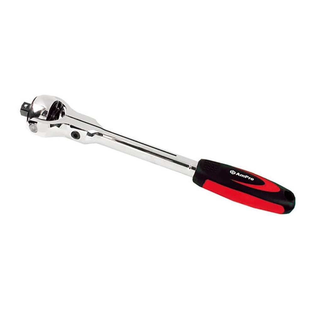 Ampro T29794 3/8" Drive Spinner Ratchet/Socket Spanner Tool Standard Length