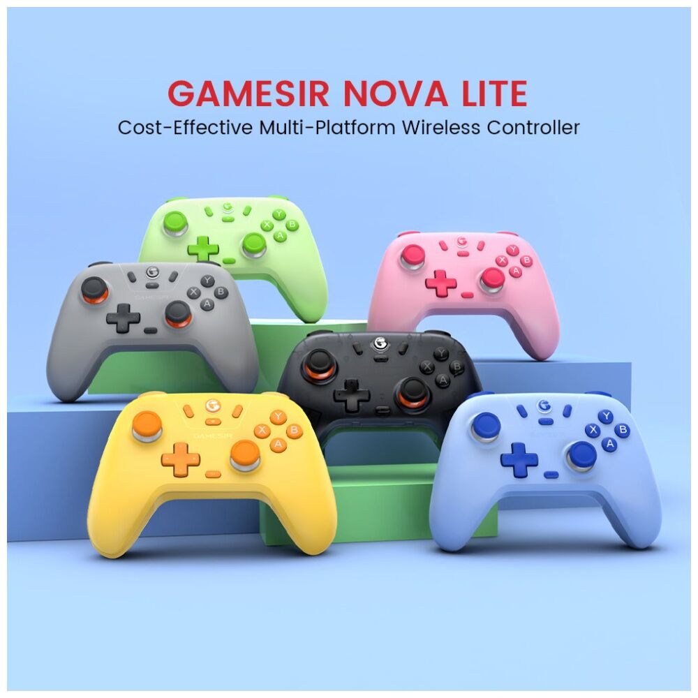 Gamesir Grey Nova Lite Switch/Mobile/PC Wireless Bluetooth Video Game Controller — image 5