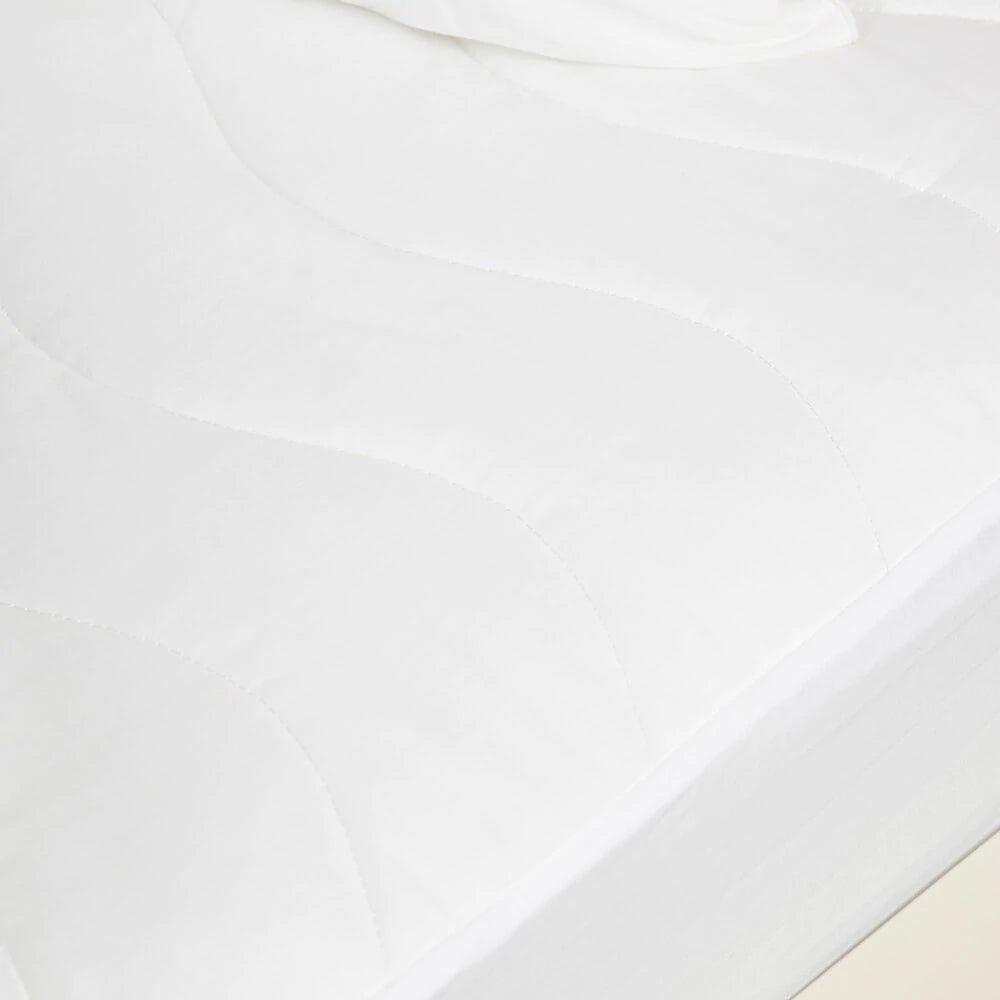Tontine Comfortech Queen Waterproof Fitted Quilted Cotton Top Mattress Protector — image 3
