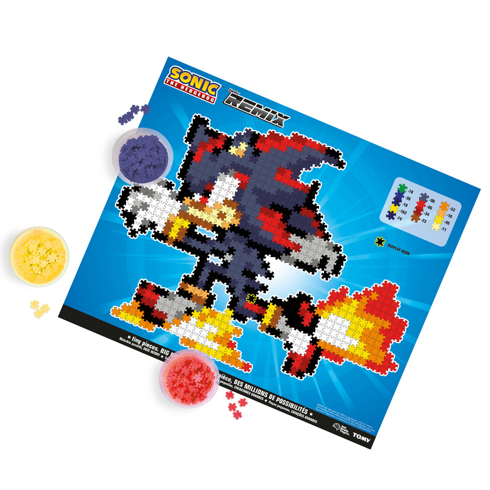 Jixelz Remix Sonic the Hedgehog Running Shadow Kids Puzzle Set 8y+ (750 Pieces) — image 3