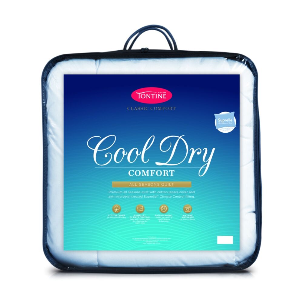 Tontine Classic Comfort Doona Cool Dry All Seasons Quilt Duvet