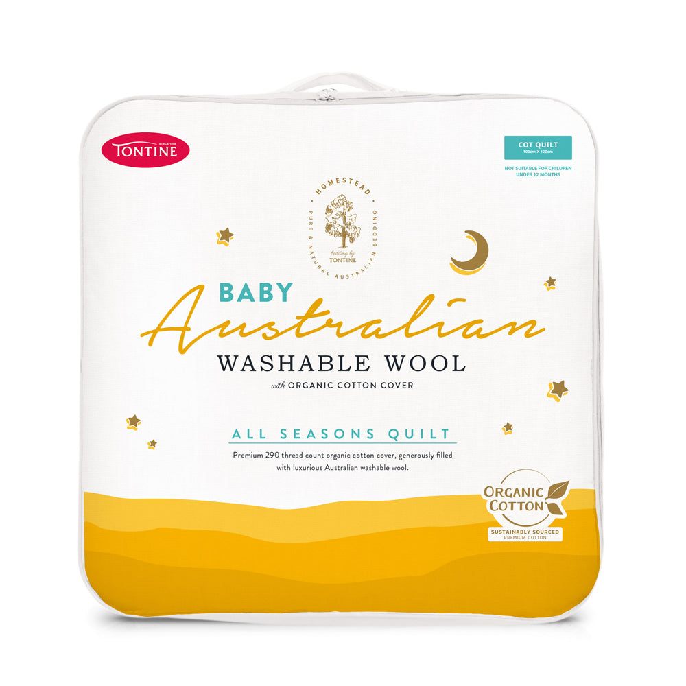 Tontine Homestead Australian Washable Wool All Seasons Quilt