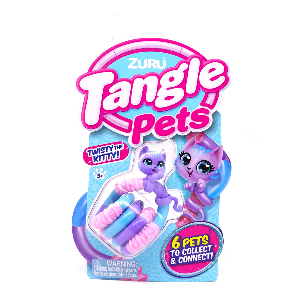 Tangle Pets Sensory Textured Learning Kids/Childrens Fidget Toy Assorted 3+ — image 2