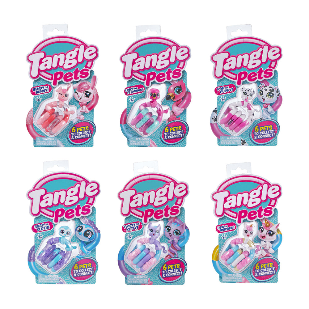Tangle Pets Sensory Textured Learning Kids/Childrens Fidget Toy Assorted 3+ — image 4