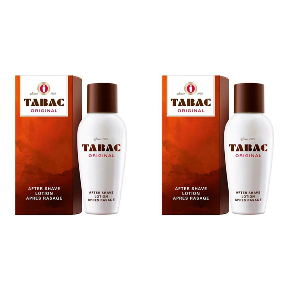 Tabac Original After Shave Lotion Classic Refreshing Scent For Men 100ml (2 Pack)