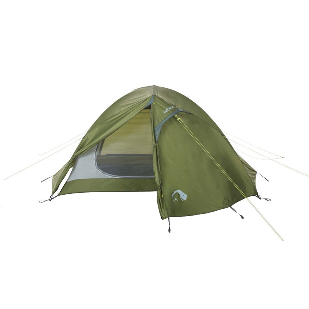 Tatonka Mountain Dome 2 Person Tent Camping Travel Light 300x265x128cm Olive — image 3