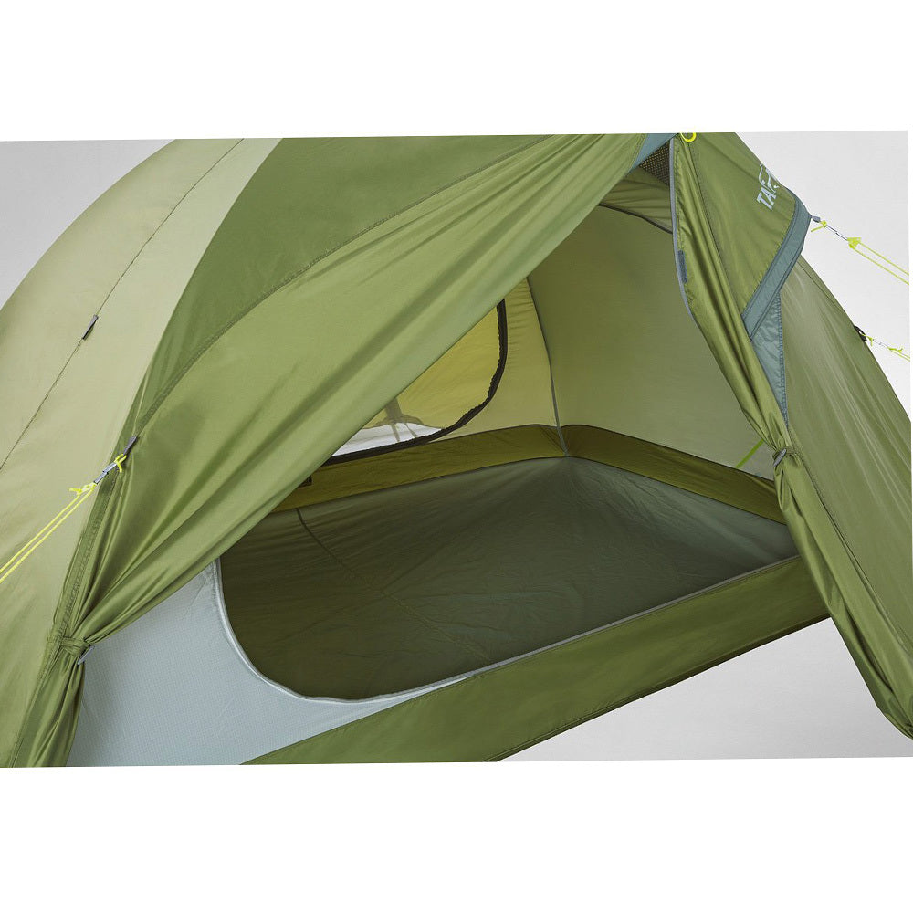 Tatonka Mountain Dome 2 Person Tent Camping Travel Light 300x265x128cm Olive — image 2