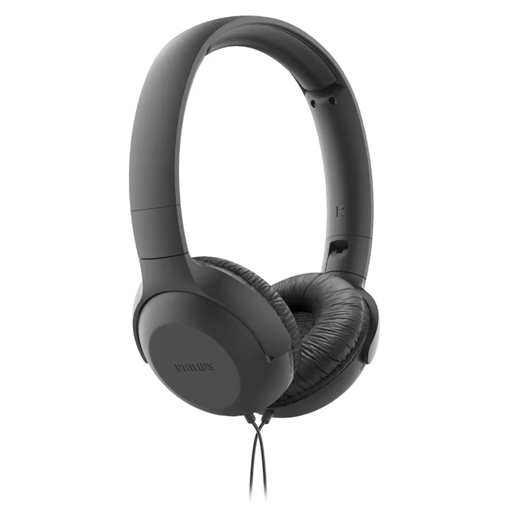 Philips Upbeat Series 2000 On-Ear Wired Headphones w Built-In Mic/3.5mm — Black