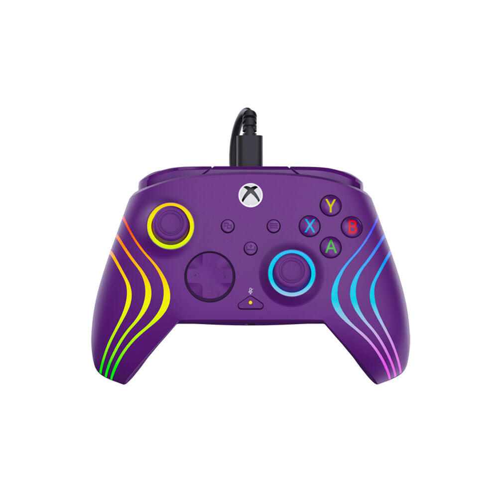Turtle Beach Purple Afterglow Wave Xbox Wired 3m USB Cable Game Controller