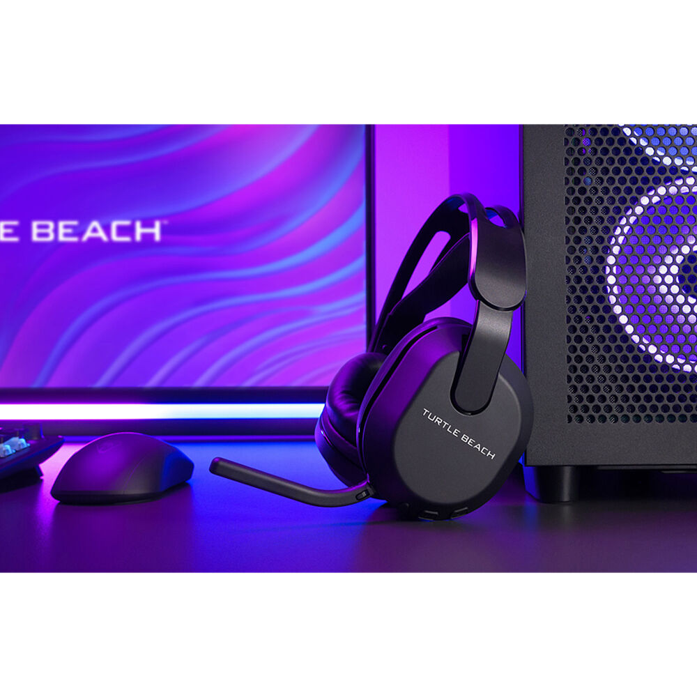 Turtle Beach Black Stealth 500 PC Wireless Bluetooth USB-A Gaming Headset — image 3