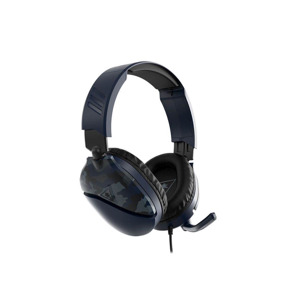 Turtle Beach Blue Camo Recon 70 Wired 3.5mm Multi Compatible Gaming Headset