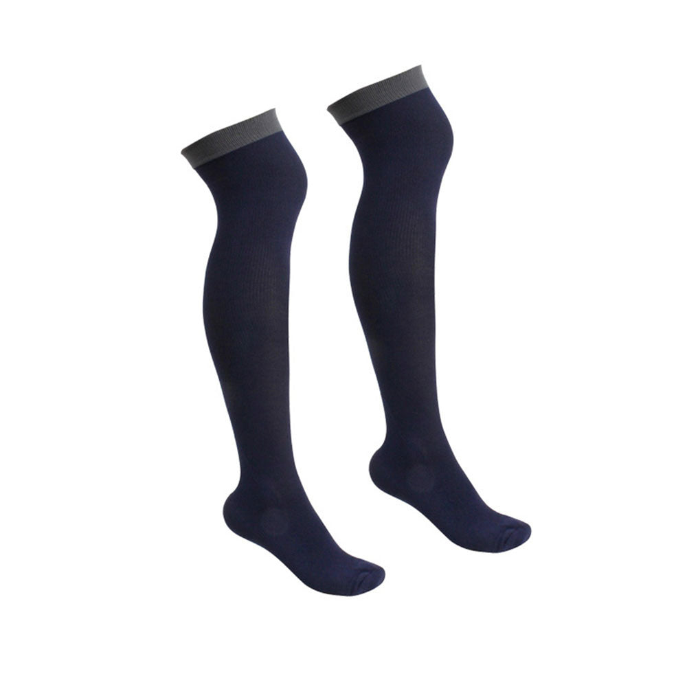 Tosca Anti-Swelling Leg Circulation Compression Travel Flight Socks — Large
