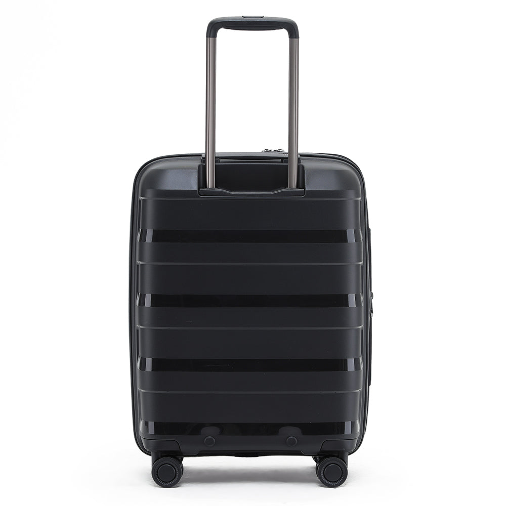 Tosca Comet 40L 20" Hard Case Onboard CarryOn Travel Suitcase Luggage Black — image 3
