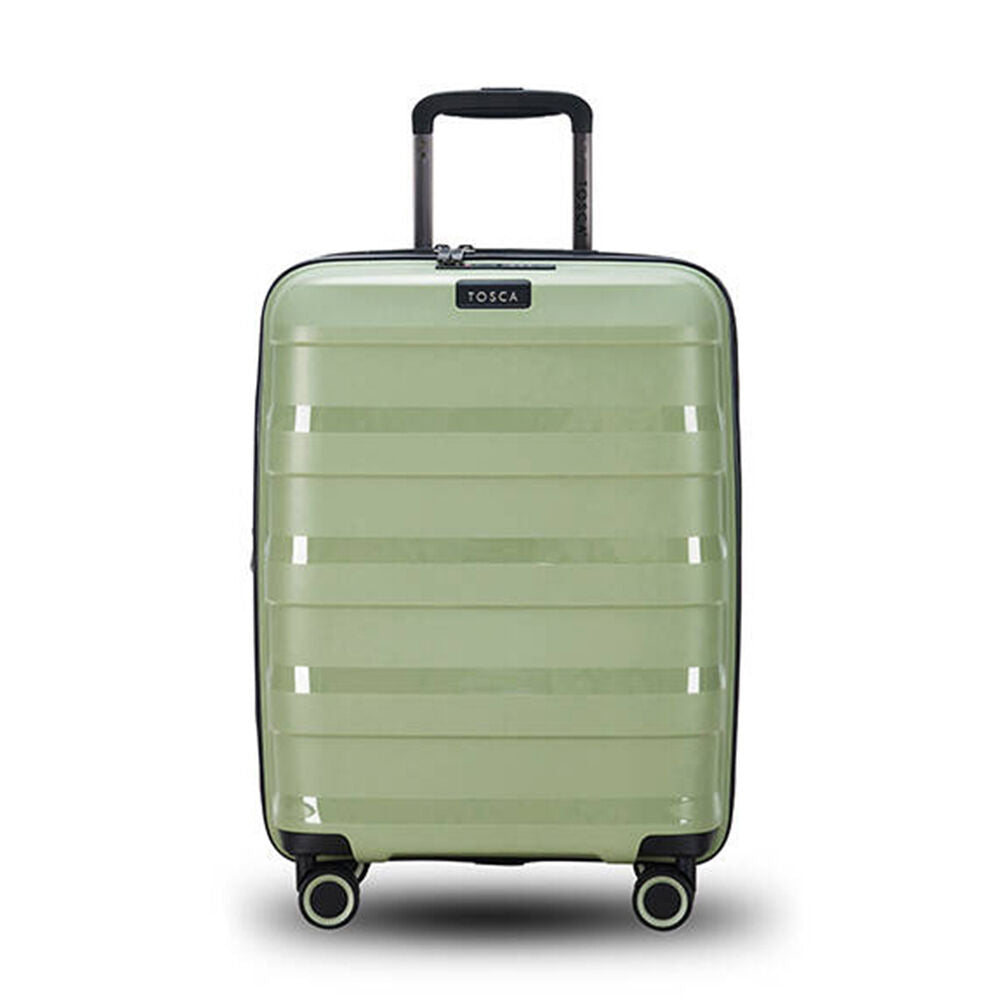Tosca Comet PP 20" Suitcase Luggage Carry On Travel Hard Case Trolley Sage
