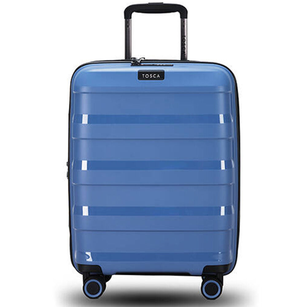 Tosca Comet PP 20" Suitcase Luggage Carry On Travel Trolley Infinity Blue