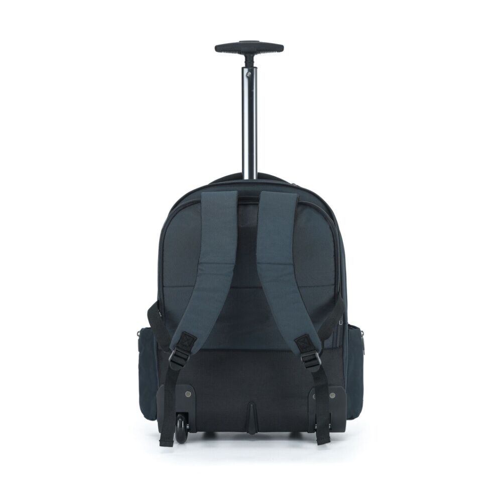 Tosca Navy Oakmont Trolley Travel Backpack With Wheels And Handle — image 3