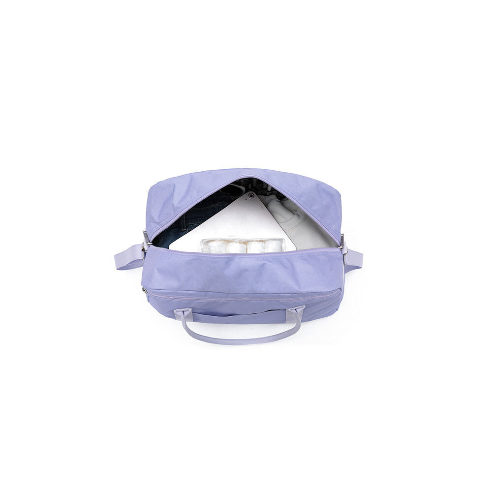 Tosca Cabin Fashion Weekender/Overnight Stay Tote Travel Duffle Bag Lavender — image 3
