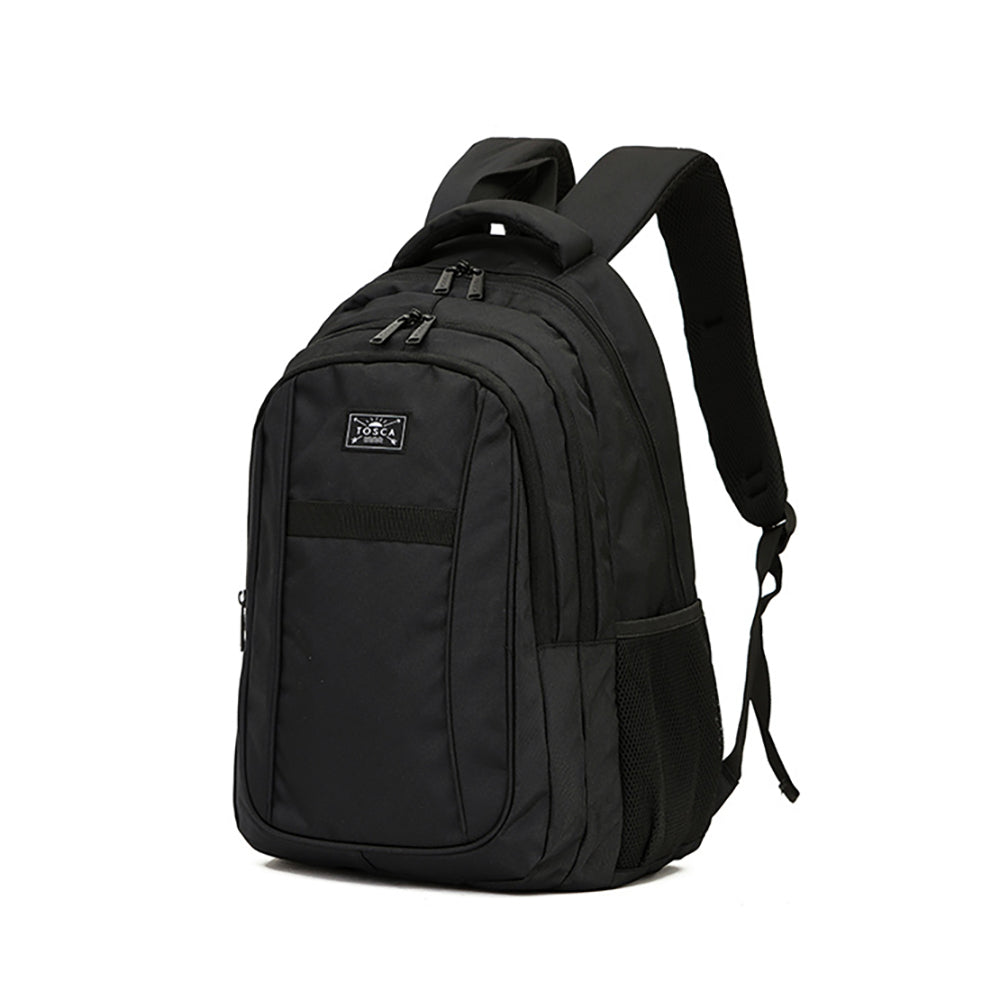 Tosca 35L/48x30x25cm Adult Padded Shoulder Padded Outdoor Backpack — Black
