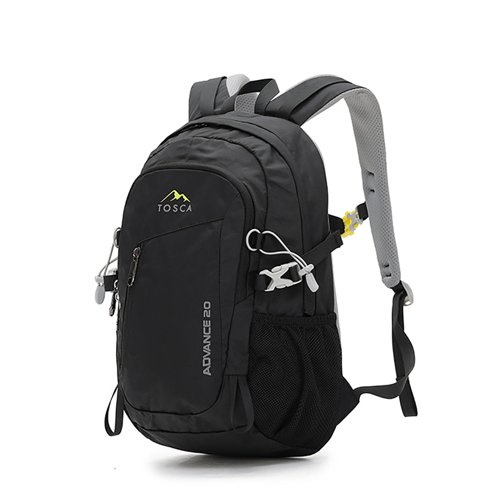 Tosca 20L Lightweight Deluxe Travel Outdoor Adjustable Backpack Bag Black — image 2