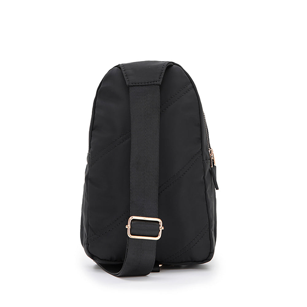 Tosca Casual Shoulder Nylon Slinger Crossbody Chest Utility Bag Stitch — image 2