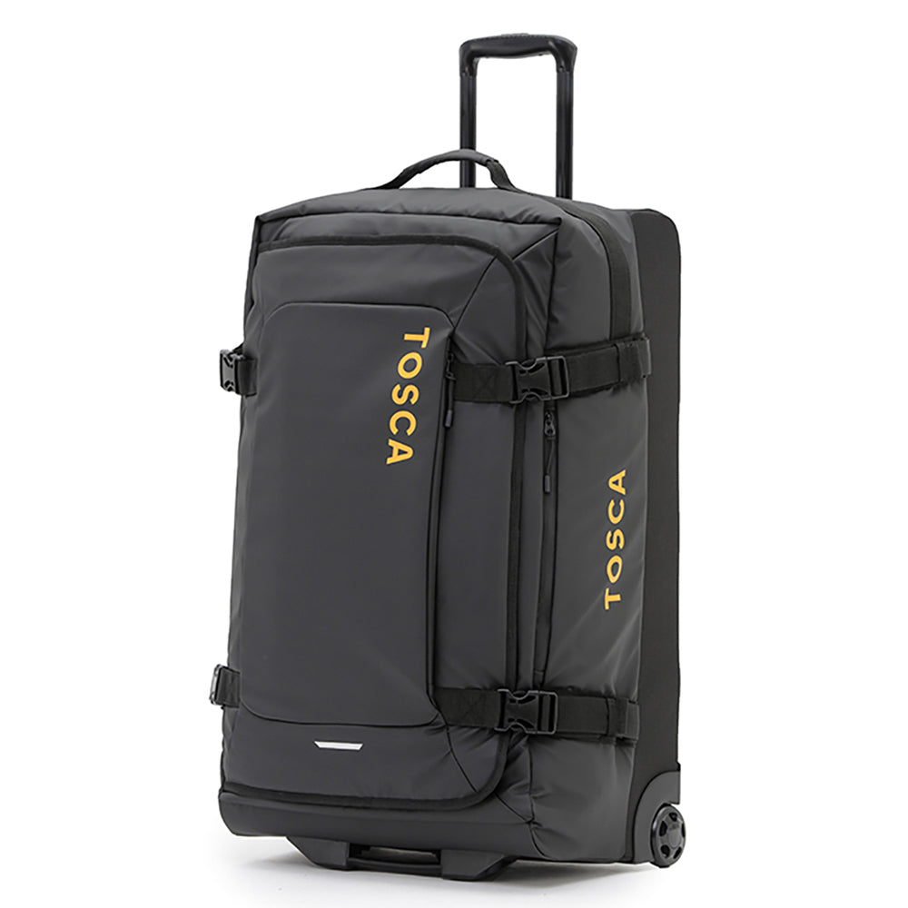 Tosca Delta 28"/71cm Heavy Duty Outdoor Travel Luggage Upright PVC Duffle Black — image 2