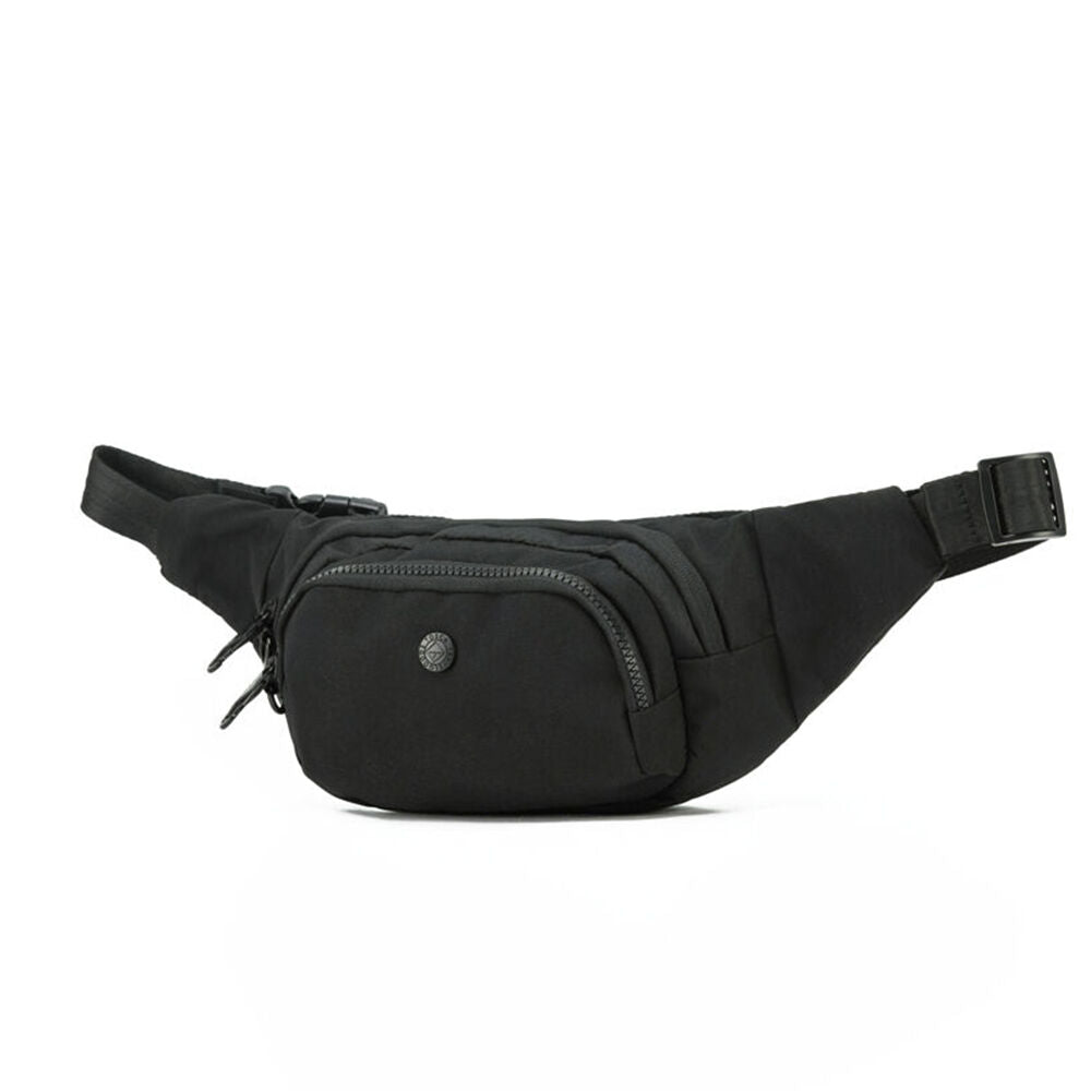 Tosca Anti-Theft RFID Blocking Travel Waist Bag 30x14cm Slash Proof Black