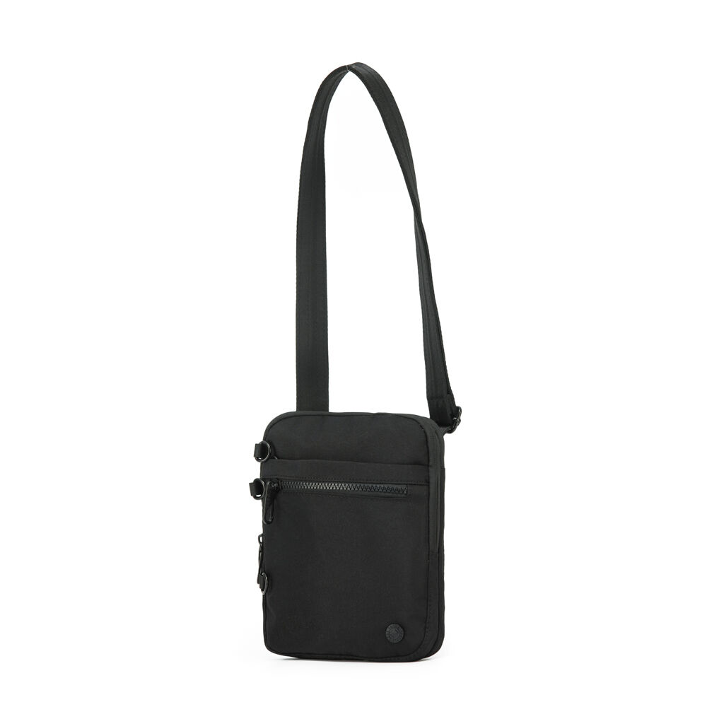Tosca Anti-Theft RFID Blocking Travel Shoulder Bag 18x24cm Slash Proof Black