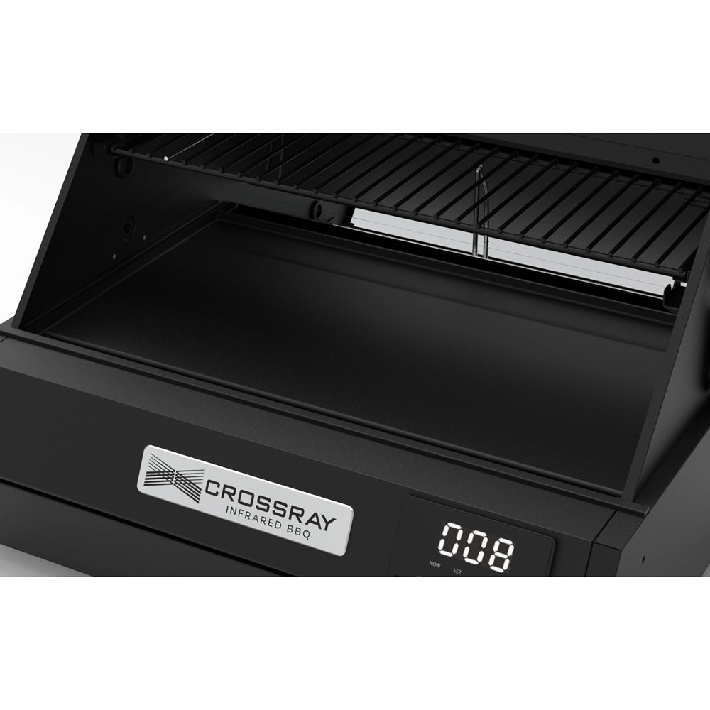 Crossray Steel Enamel Hotplate Fit for TCE22HT Extreme Electric BBQ Black — image 2