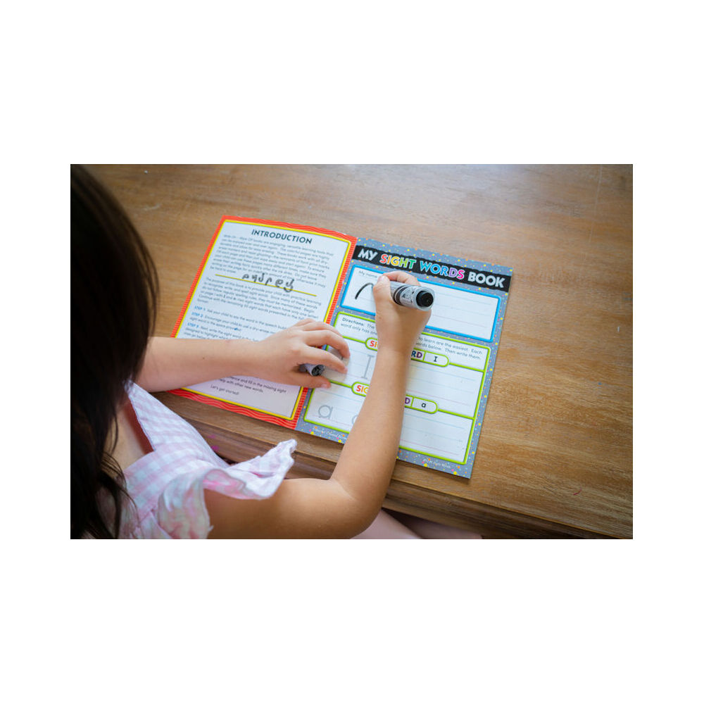 Teacher Created Resources Sight Words Write-On Wipe-Off Activity Book Kids 5+ — image 3