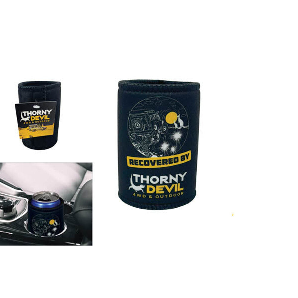 Wildtrak Thorny Devil Bottle/Can Stubbie Holder Magnetic Sleeve Black — image 2