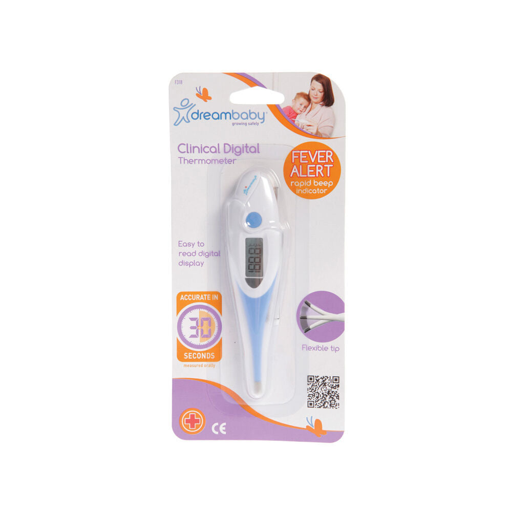 Dreambaby Baby/Kids Health Basic Clinical Digital Thermometer White/Blue (3 Pack) — image 2