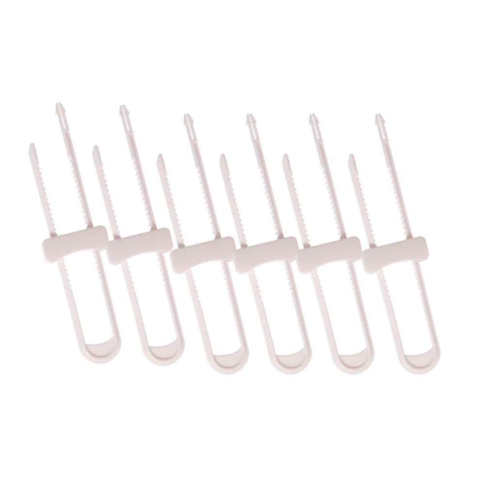 Dreambaby Baby/Kids Safety Sliding Lock Bag with Header White (6 Pieces) — image 2