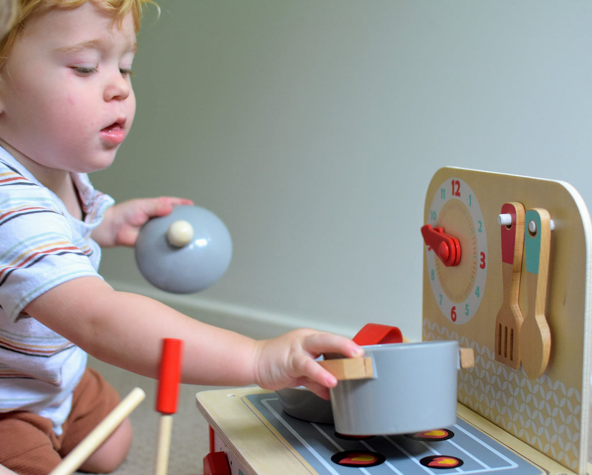 Tooky Toy Imaginative Creative Kitchen Set & Bbq For Kids/Children 3+ (23 Pieces) — image 4