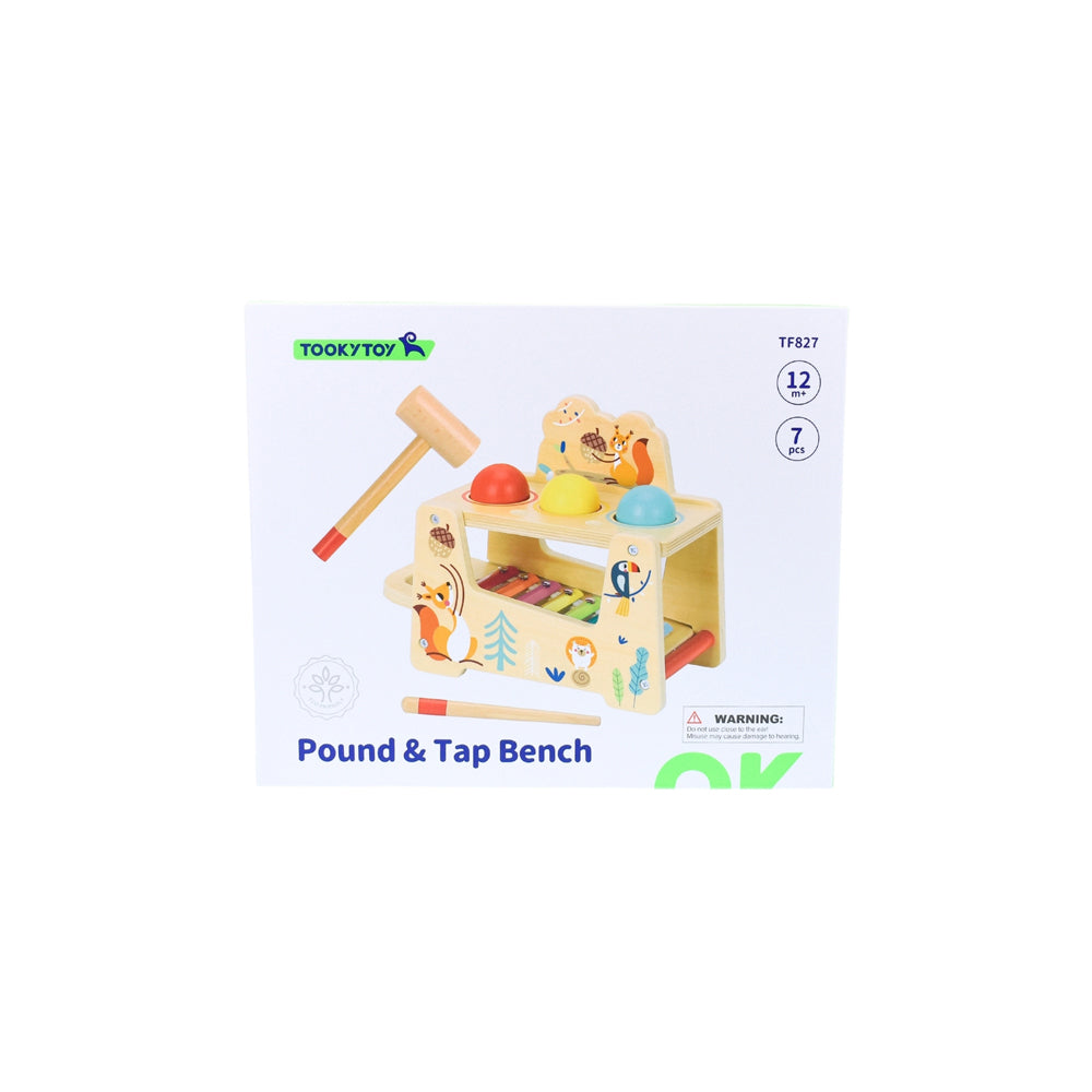 Tooky Toy Pound & Tap Ball Bench w/ Xylophone Kids/Children Fun Playset 2y+ — image 3