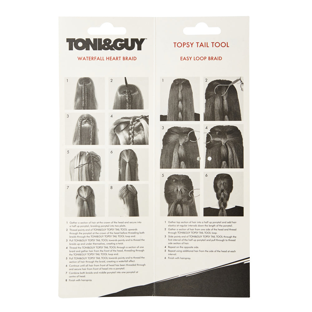 Toni & Guy Topsy Tail Tool Womens Care/Styling Fashion Brush Comb Kit — image 2