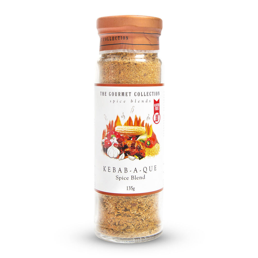 Hot Shots 135g Seasoning The Gourmet Collection Spice Blend Kebab-A-Que