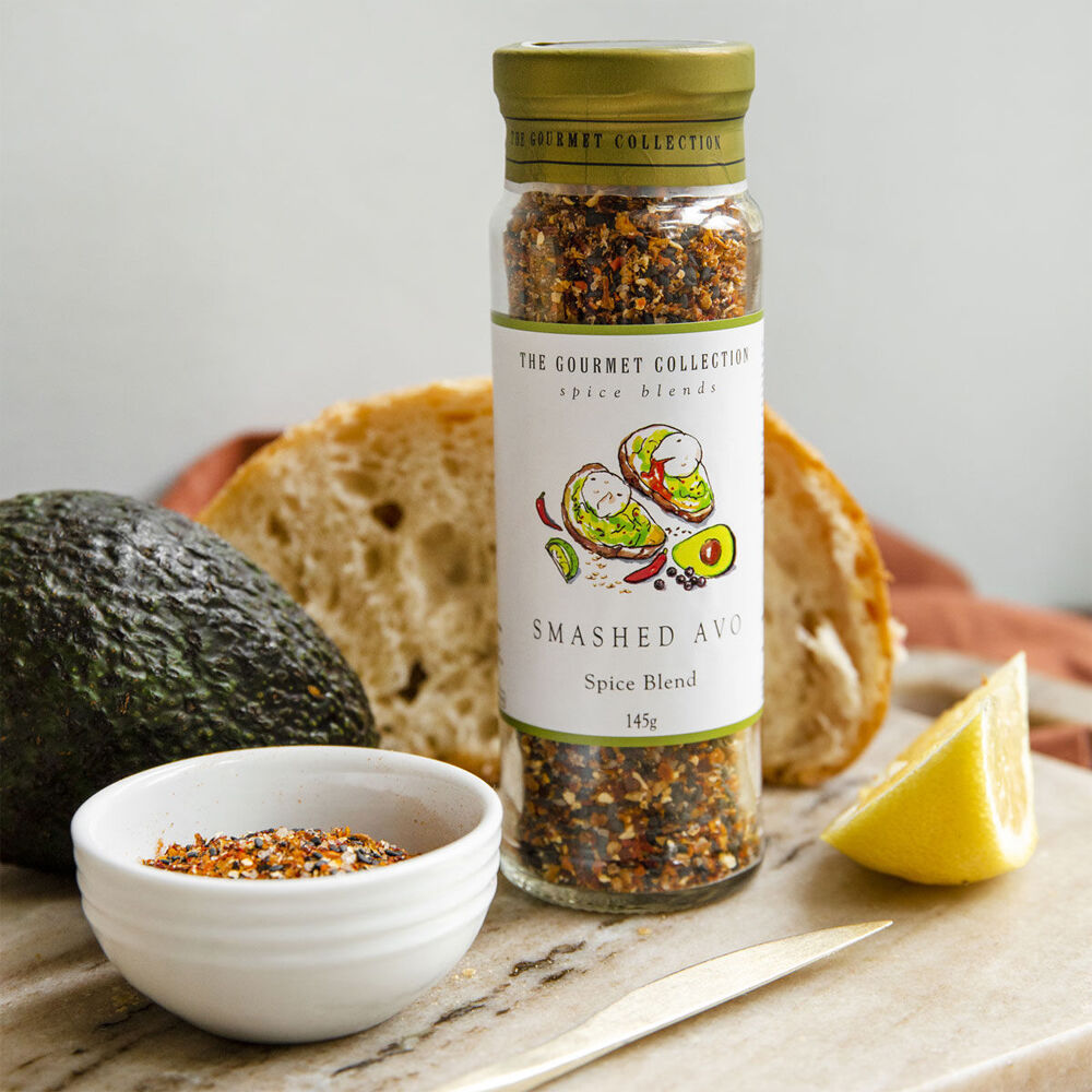 Hot Shots 145g Seasoning The Gourmet Collection Spice Blend Smashed Avo — image 2