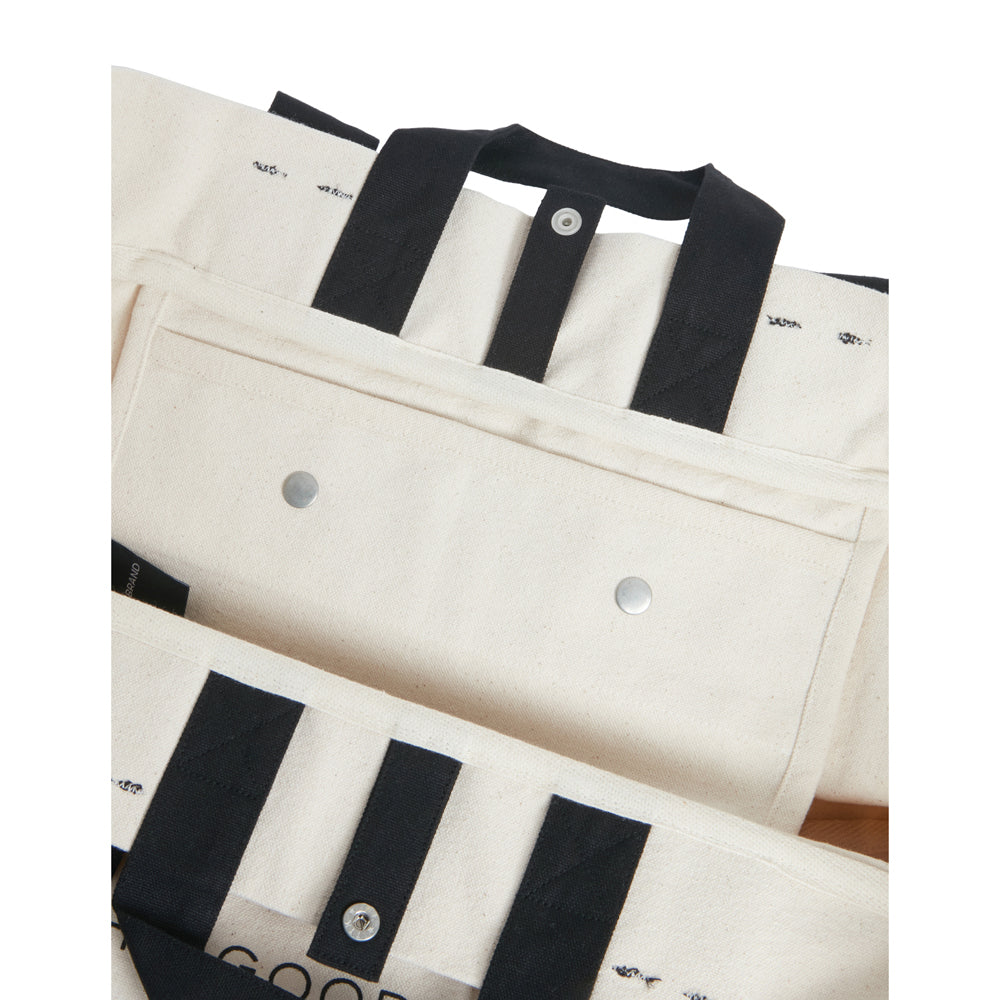 The Good Brand Women's Cotton 65cm Leisure Tote Bag/Beach Travel Handbag Ecru — image 4