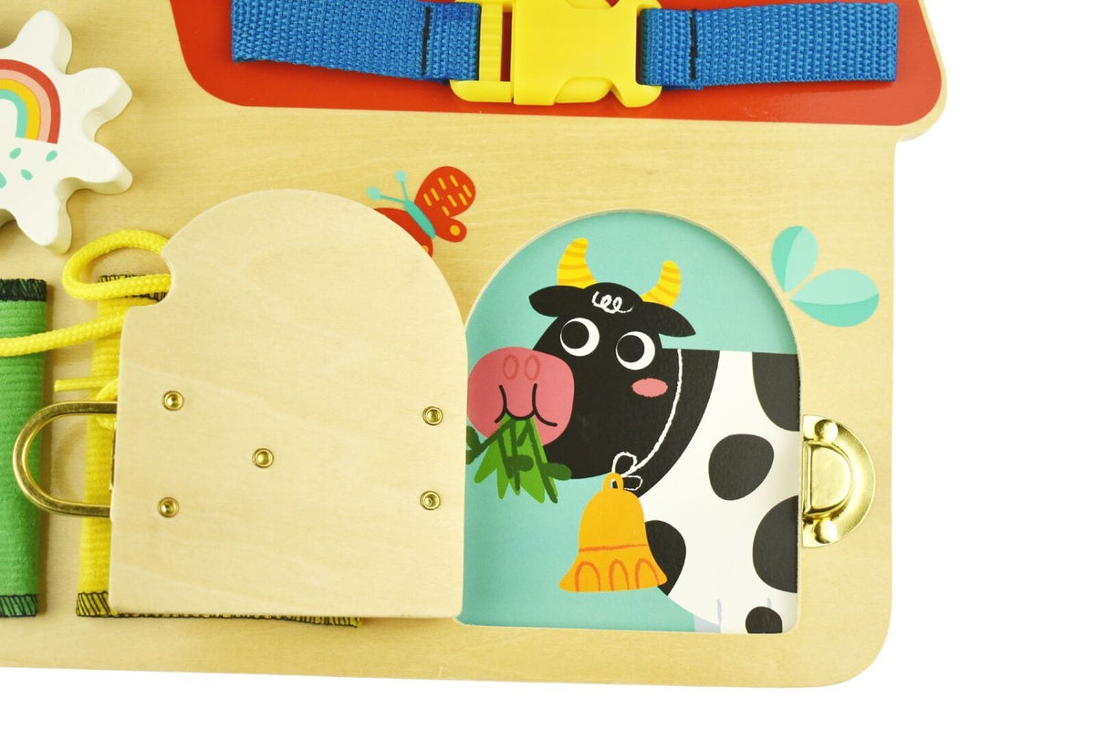 Tooky Toy Busy Board Educational Kids Fun Interactive Activity Game Play 3+ — image 3