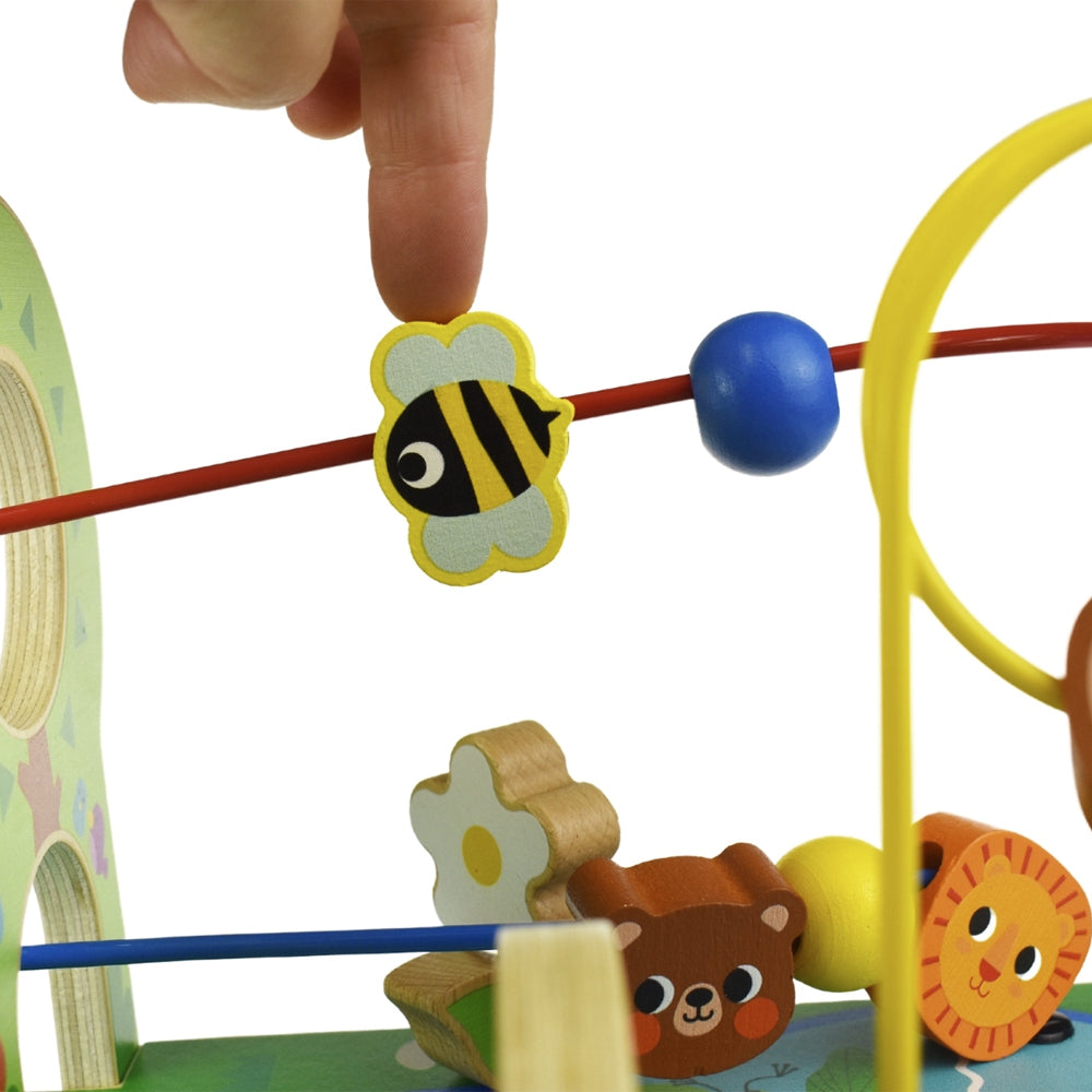 Tooky Toy Bead Maze Interactive Wooden Puzzle Children's Play Toy Set 2yrs+ — image 6