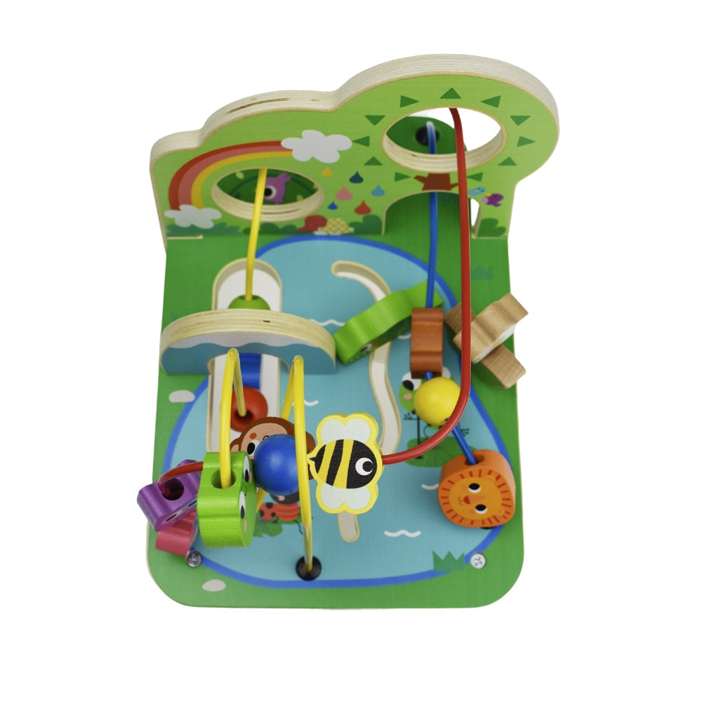 Tooky Toy Bead Maze Interactive Wooden Puzzle Children's Play Toy Set 2yrs+ — image 8