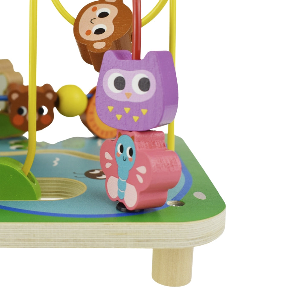 Tooky Toy Bead Maze Interactive Wooden Puzzle Children's Play Toy Set 2yrs+ — image 7