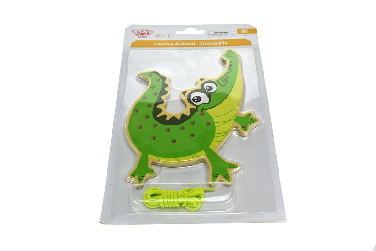 Tooky Toy Lacing Animal Crocodile Problem Solving/Interactive Kids Puzzle 3y+ — image 2
