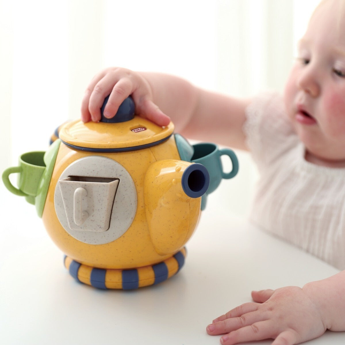 Tolo Toys Bio Plastic 20cm Teatime Shape Sorter w/4-Cups Baby/Toddler Toy 12m+ — image 3