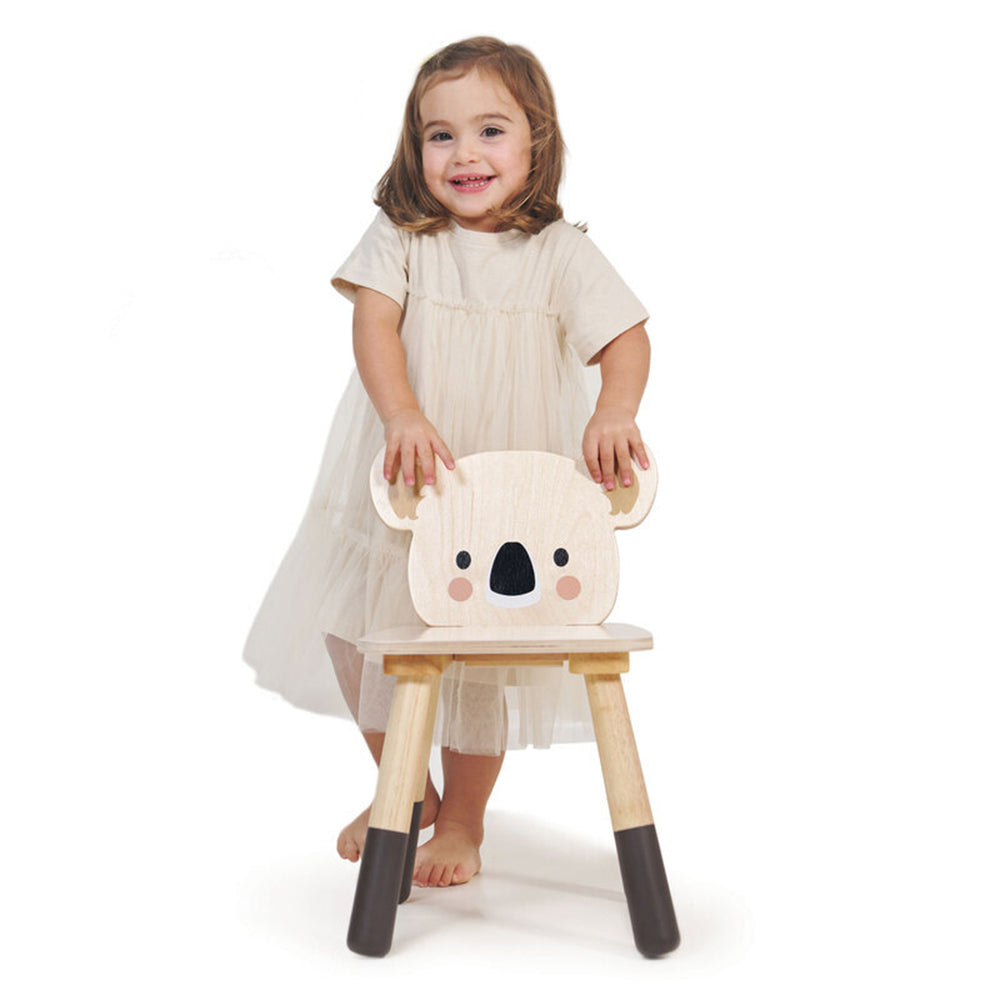 Tender Leaf Toys 47cm Forest Koala Wooden Chair Kids/Children Furniture 3y+ — image 2
