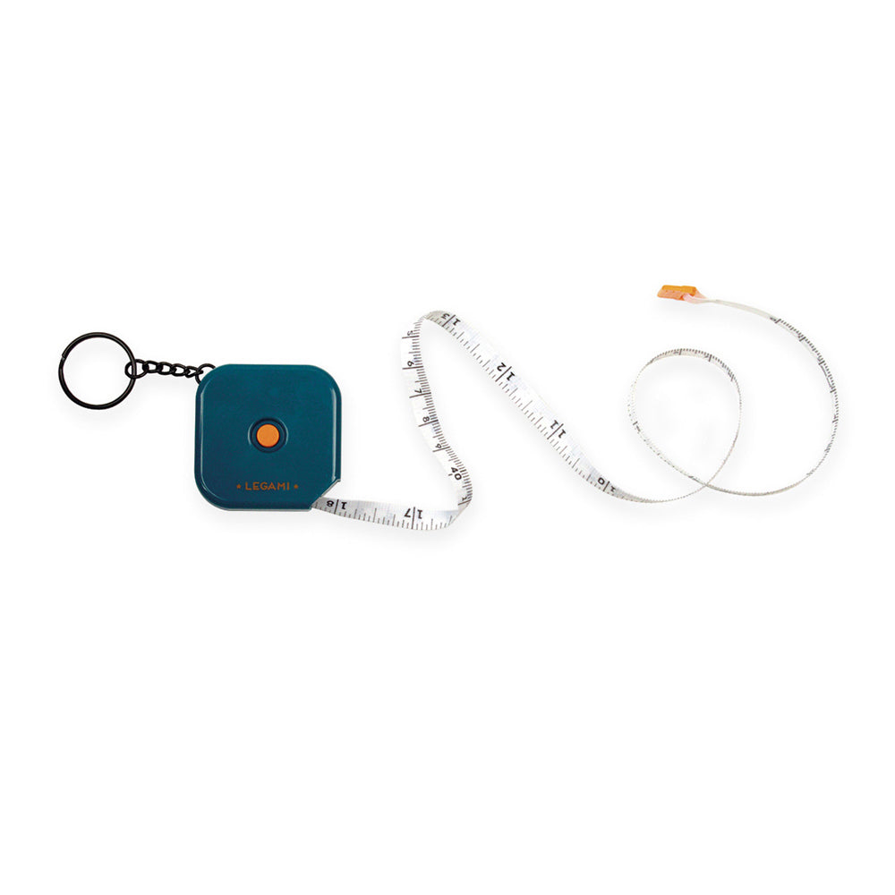 Legami SOS Retractable Tape Measure DIY Home Tool Mr. Size Petrol Blue 200cm