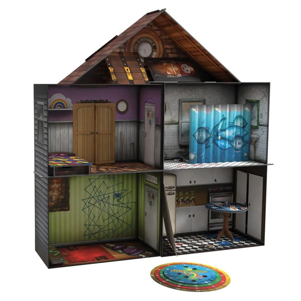Thinkfun Escape The Room: The Cursed Dollhouse Family Board Game Family 13+
