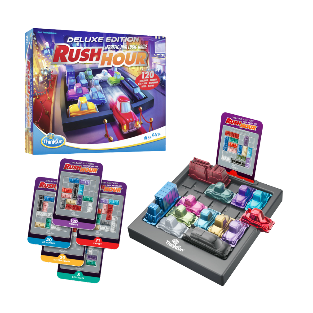 Thinkfun Rush Hour Deluxe Kids/Family Interactive Logic Game Fun Play Toy 8y+ — image 3