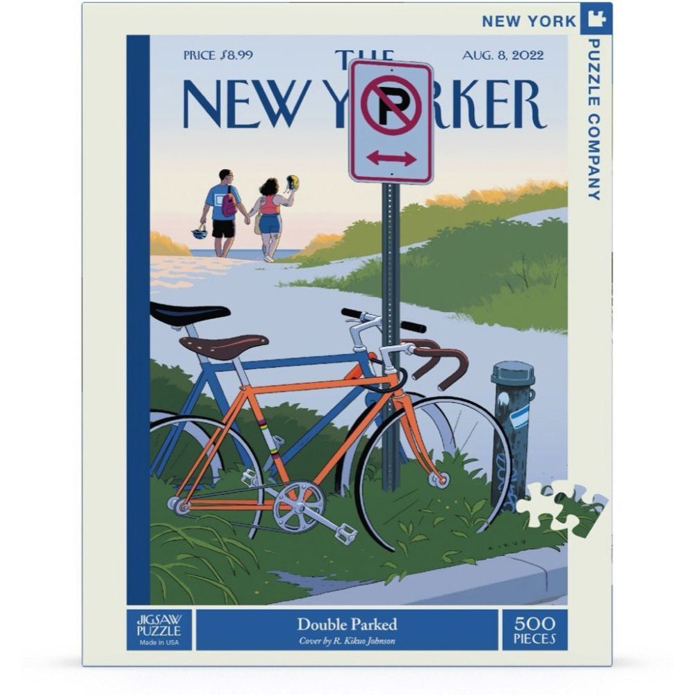 New York Puzzle Company Kids Jigsaw Puzzle 45x60cm Double Parked 10+ (500 Pieces)